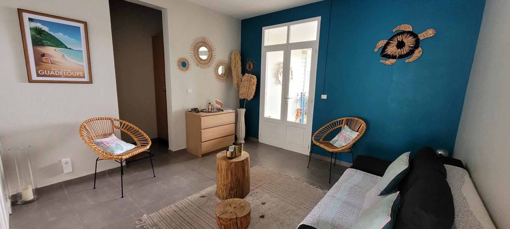 Appartement Duplex Vue Mer Jacuzzi Prive Deshaies Exterior photo